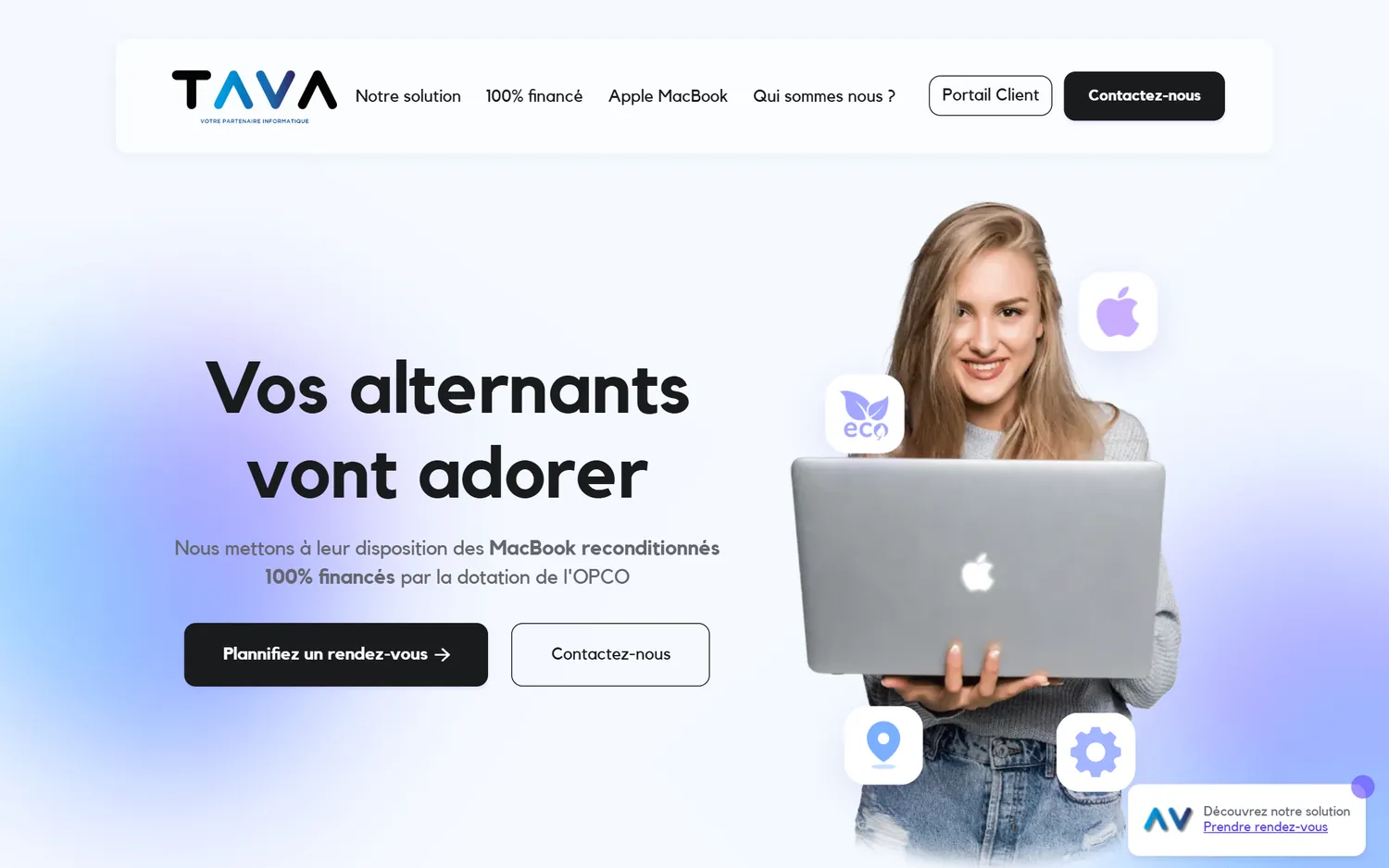 TAVA — capture principale du projet